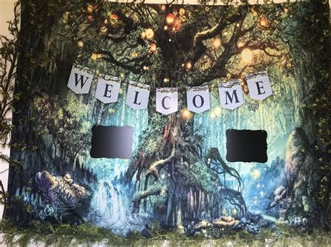 enchanted forest bulletin board|Enchanted Forest Birthday Bulletin Board Kit .